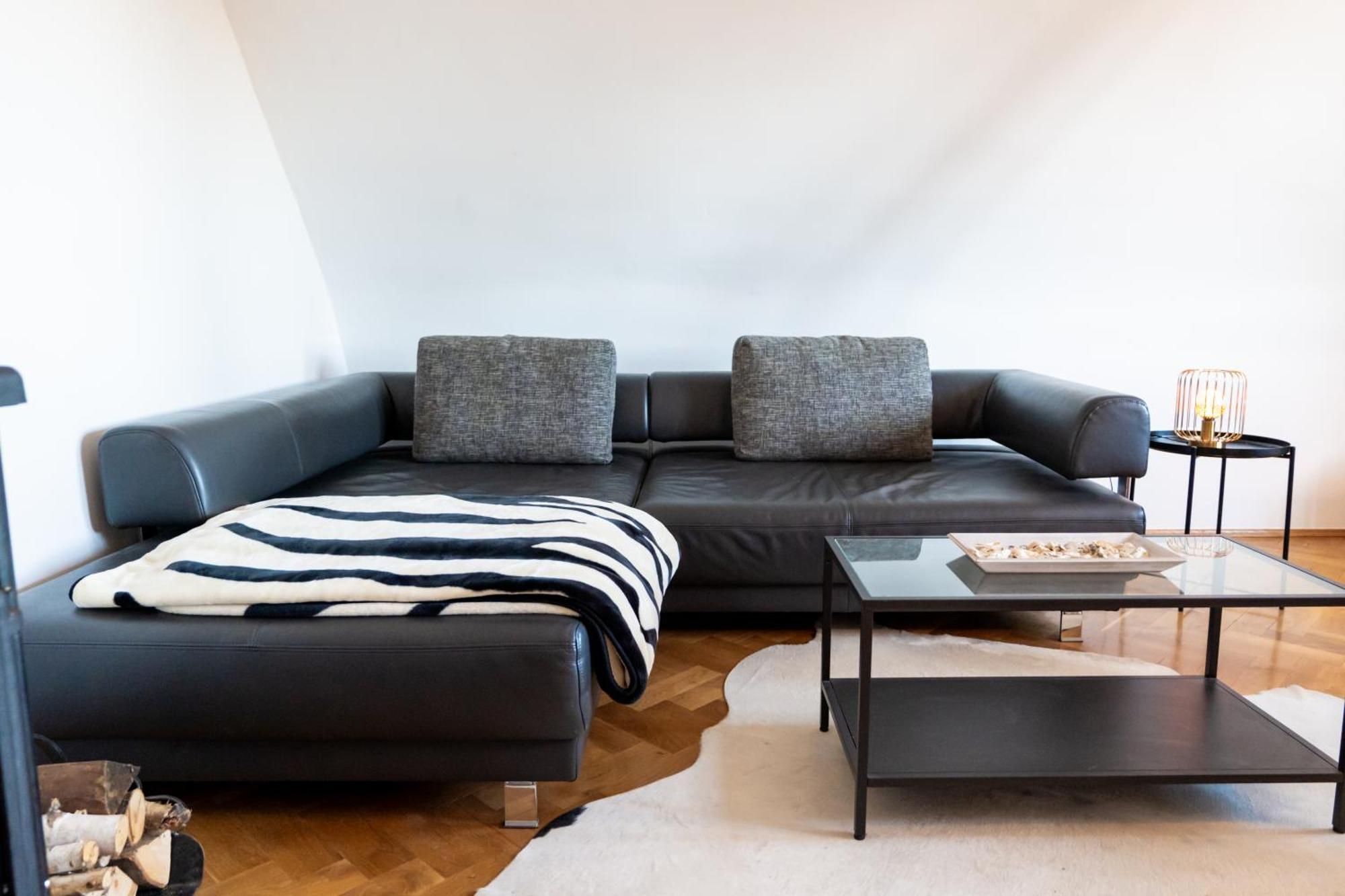 Doppelhaus- Villa Leipzig Schleussig , Moderner Altbau Apartment Dachetage Mit 2 Schlafzimmern Und Separatem Zusatzzimmer , Parkplatz - Balkon - Kamin - Eicheparkett - Arbeitsplatz Exteriör bild